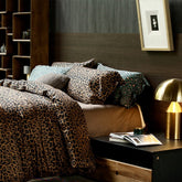 100% Natural Cotton Leopard Print Duvet Cover